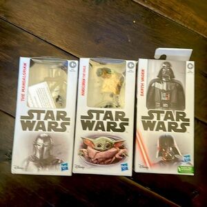 Star Wars Action Figure Set of 3